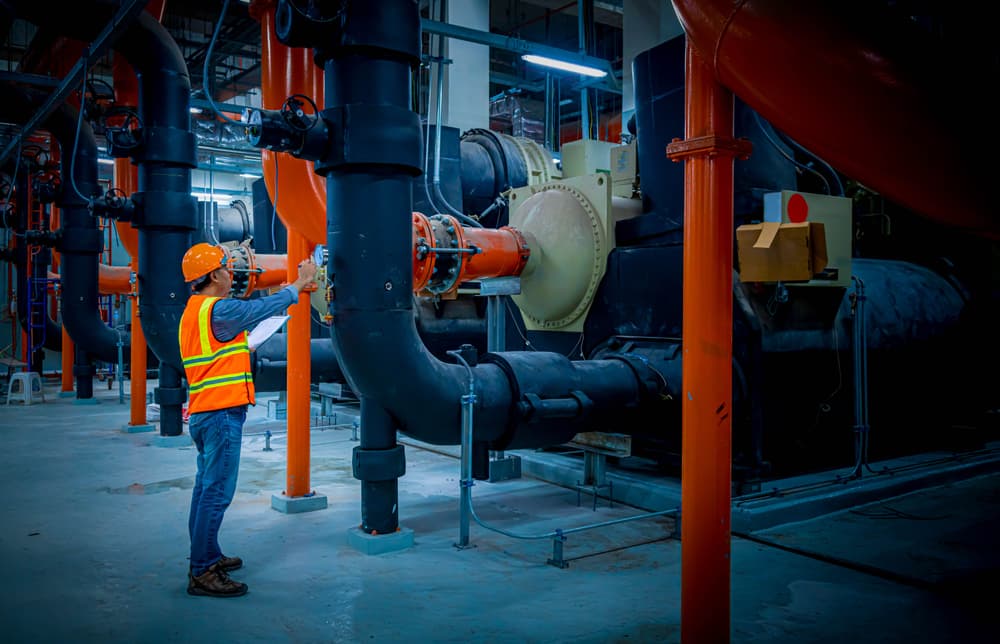 What are important components of cooling towers