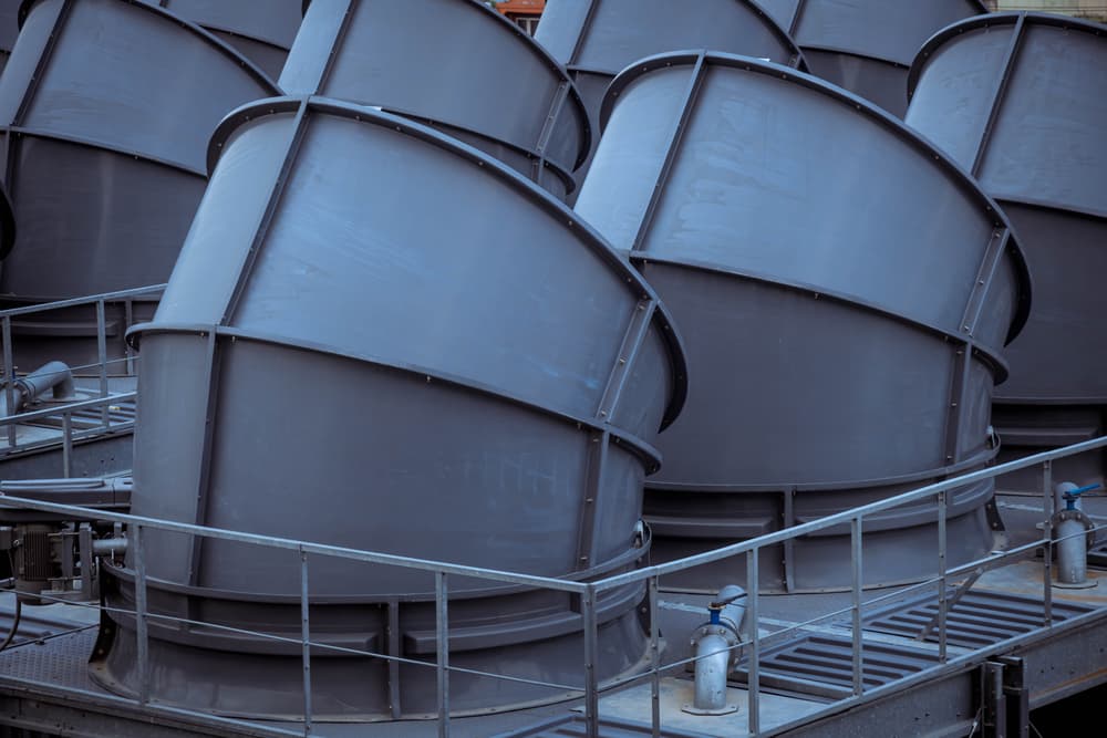 How can I enhance the efficiency of my rented cooling tower
