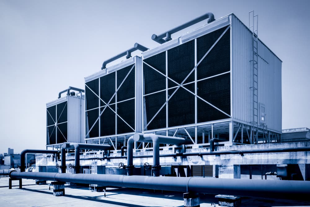 Orange County temporary cooling tower rental