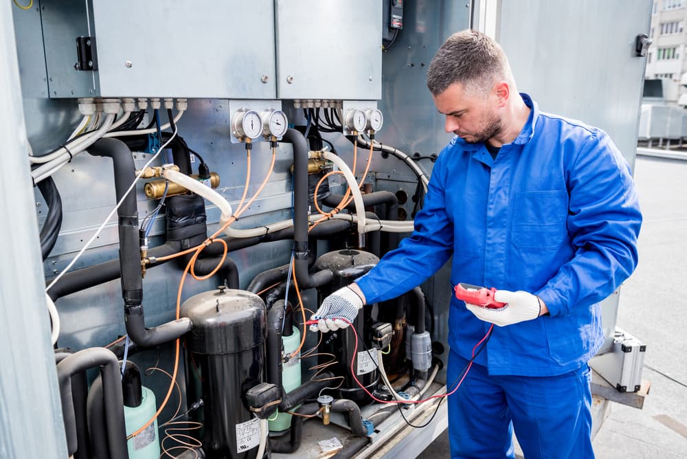 Is a chiller the same as an HVAC