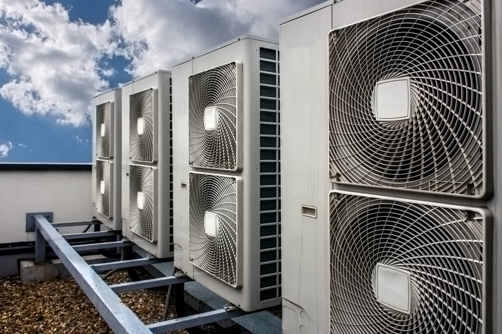 How big is an industrial AC unit