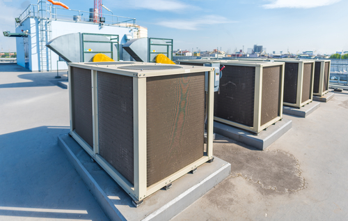 How does an outside AC unit work