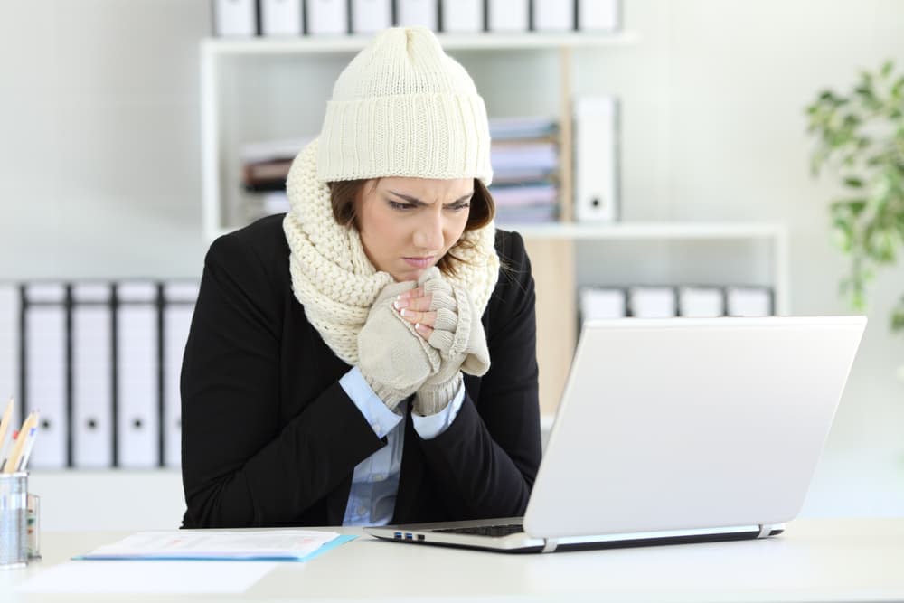 What is the most efficient way to heat a commercial building