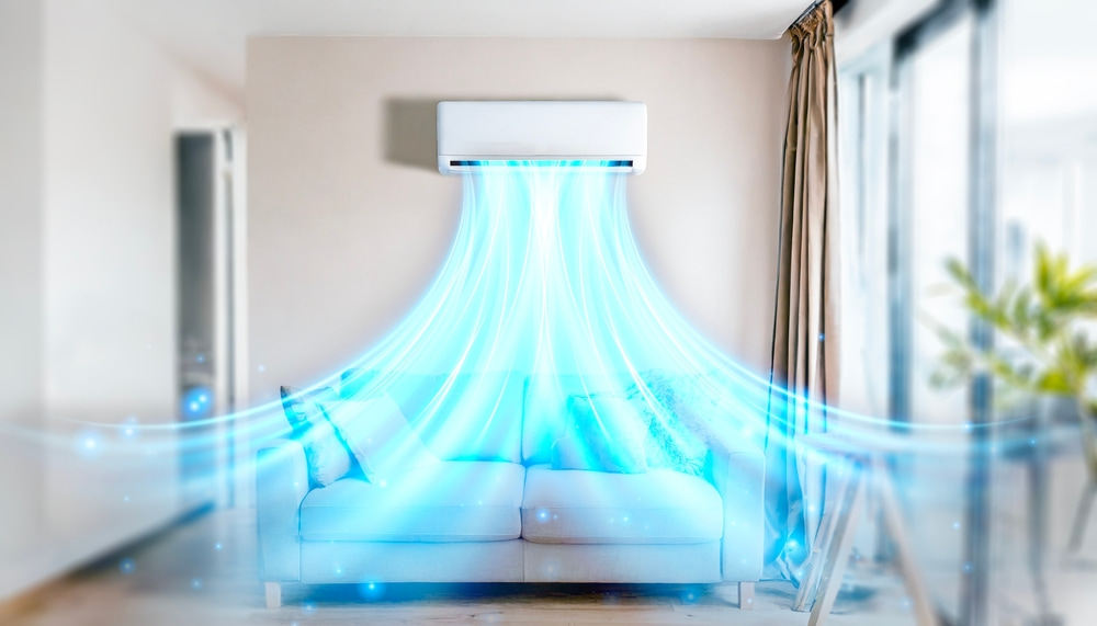 Which type of AC system is used in hospitals