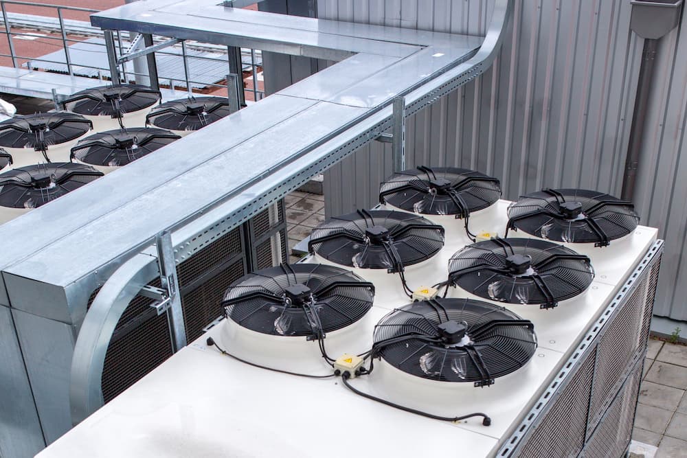 What are common mistakes in temporary cooling setups
